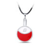 uchiha logo necklace