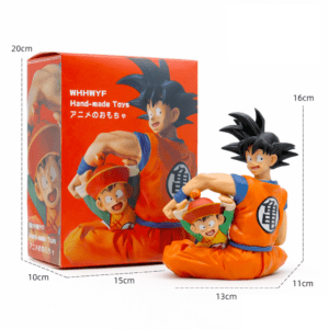 Goku with gohan